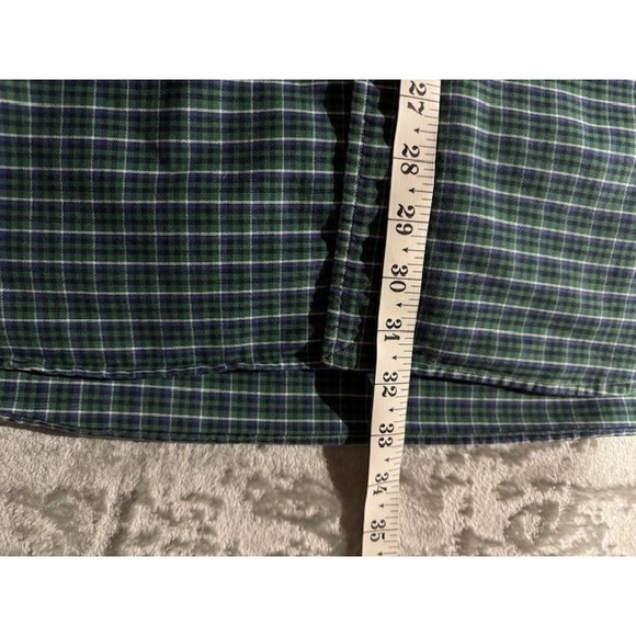 Ralph Lauren Men's Shirt Size XL Long Sleeve Button Down Green Plaid - Picture 3 of 5